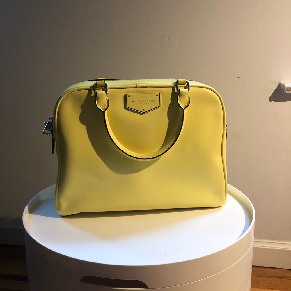 Marc Jacobs Yellow Bowling Bag